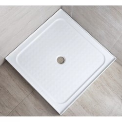 1000x1000mm Square Shower Tray Center/Corner Waste 1000x1000mm Square Shower Tray Center/Corner Waste